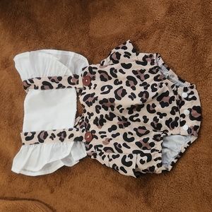Leopard romper
